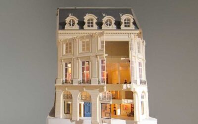 Victorian dollhouses from the 1950s